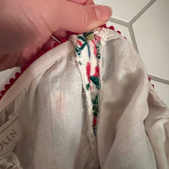 Floral Embroidered Midi Dress Anthropologie - Picture 8 of 8